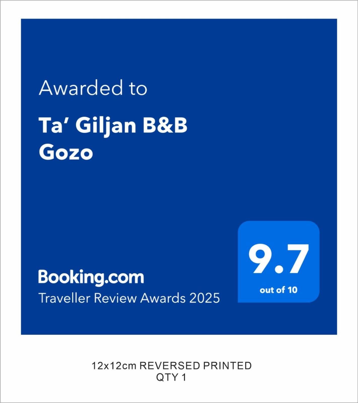 Ta' Giljan B&B Gozo Шаара Экстерьер фото
